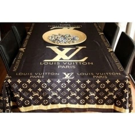 louis vuitton table cloth|louis vuitton monogram table.